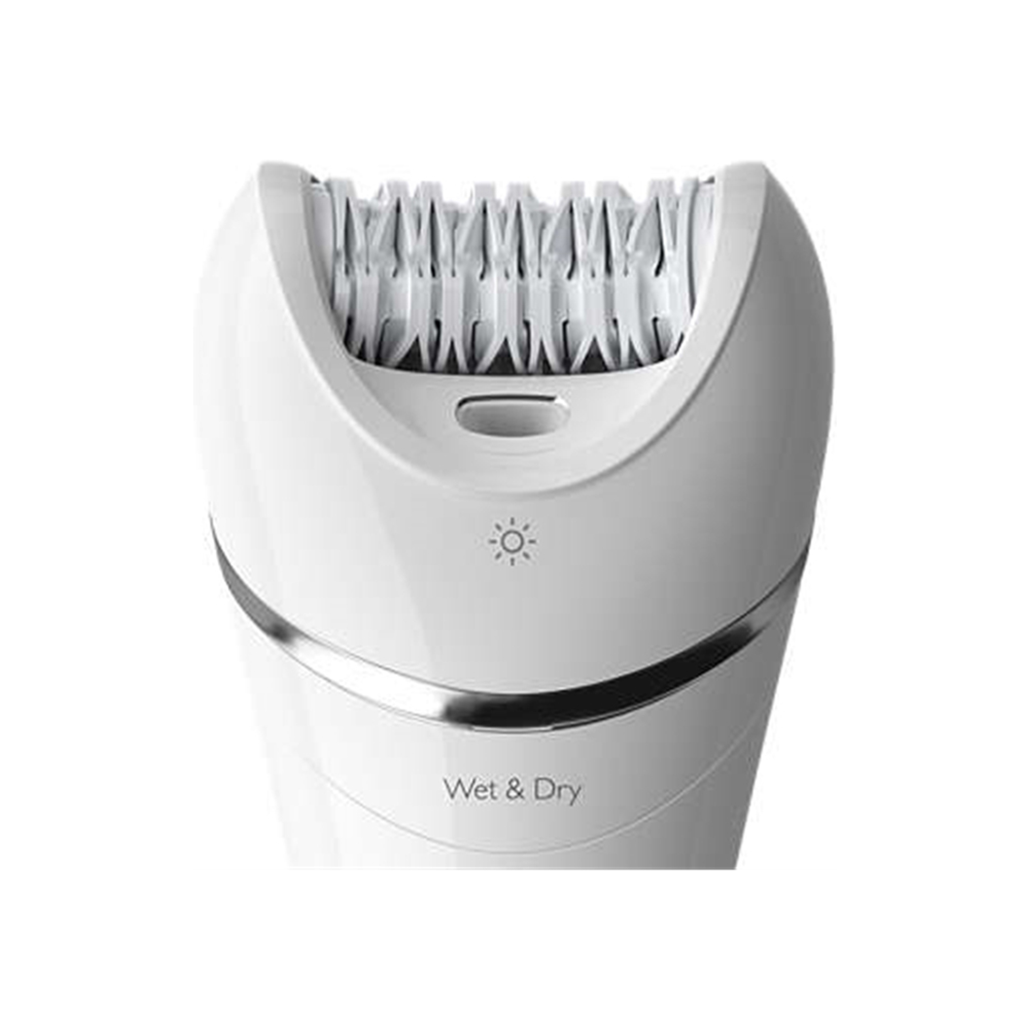 Philips Wet & Dry Epilator Series 8000 with 3 Accessories - White